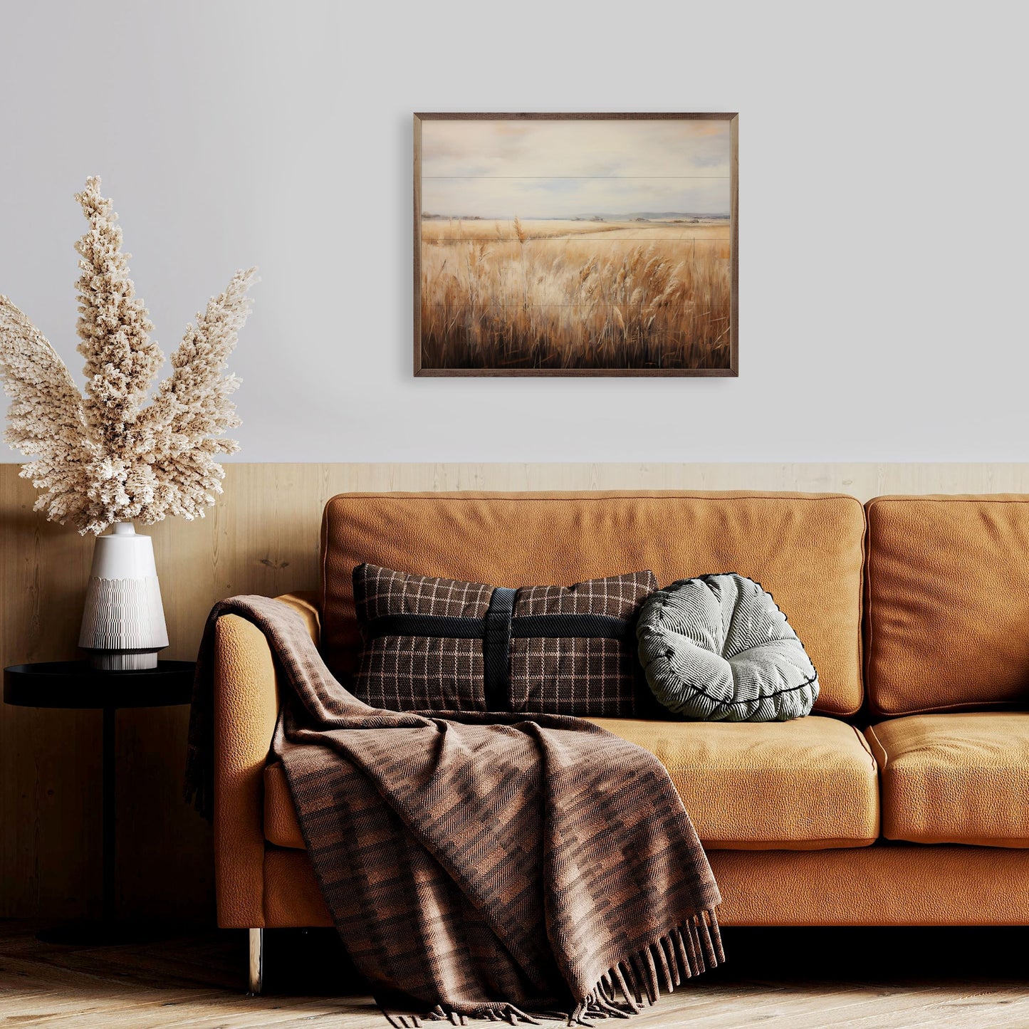 Vast Wheat Field 1 By Petals Prints Design