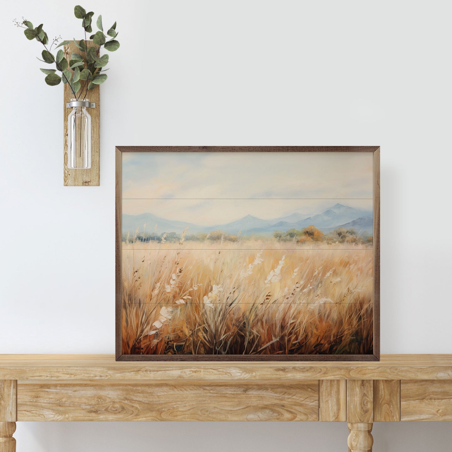 Vast Wheat Field 1 By Petals Prints Design