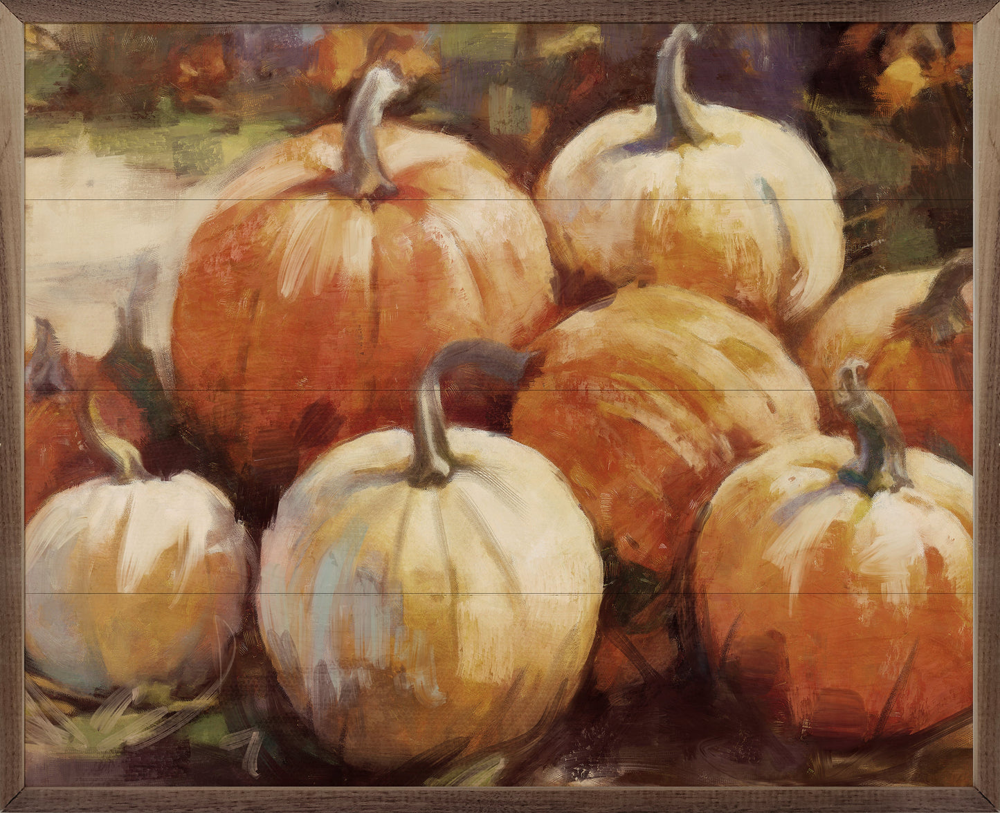 Vintage Pumpkins 1 By Nina Blue