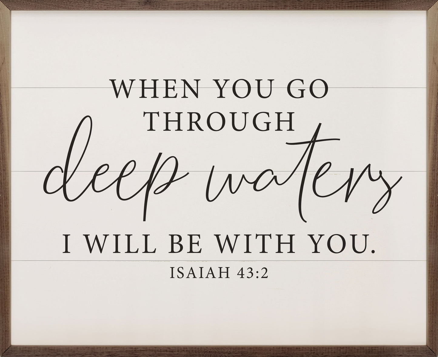 Deep Waters Isaiah 43 2