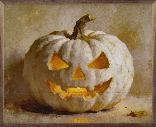 White Jack O Lantern