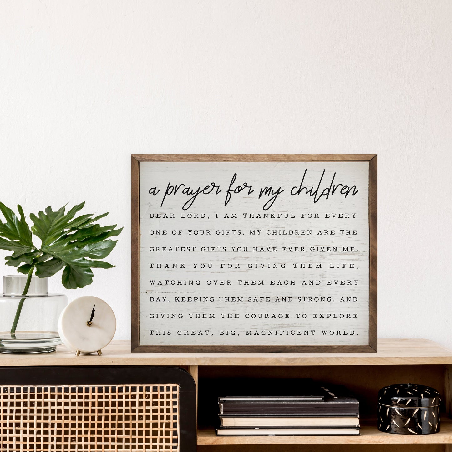 A Prayer For My Children Whitewash