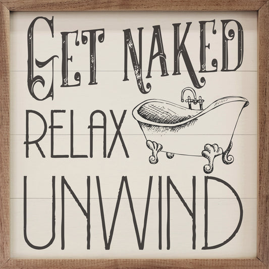 Get Naked Relax Unwind White image 0