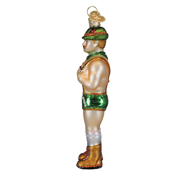 Dasher, Holly Jolly Hunk Ornament