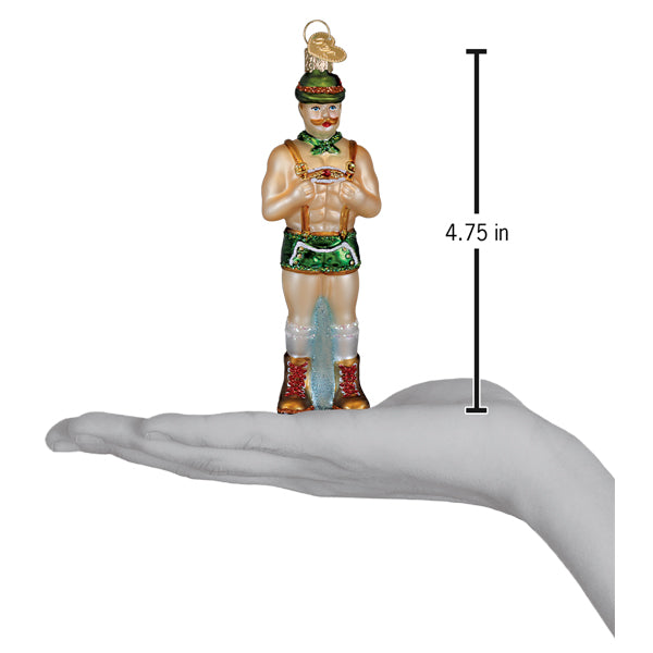 Dasher, Holly Jolly Hunk Ornament