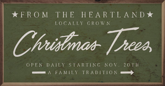 From The Heartland Christmas Trees Green