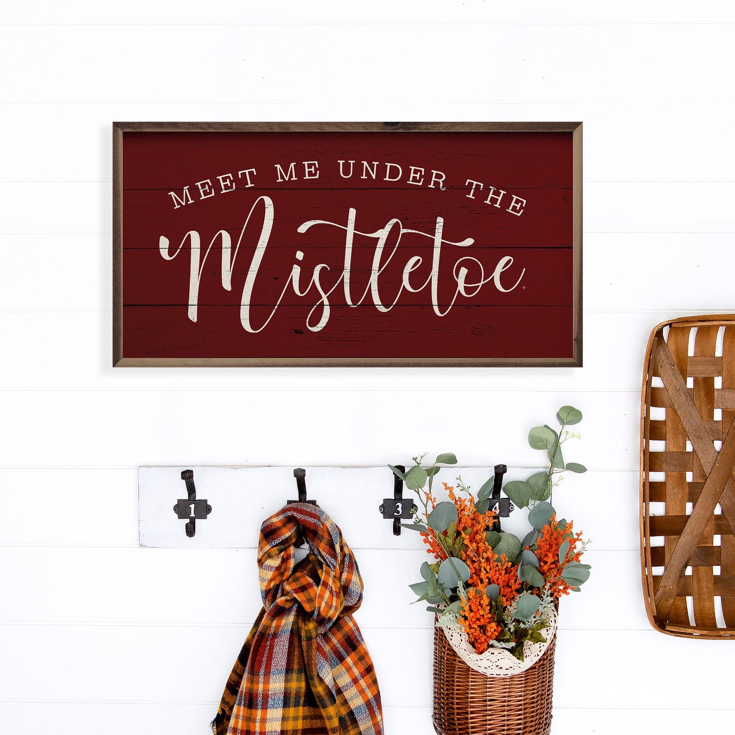 Meet Me Under The Mistletoe Red