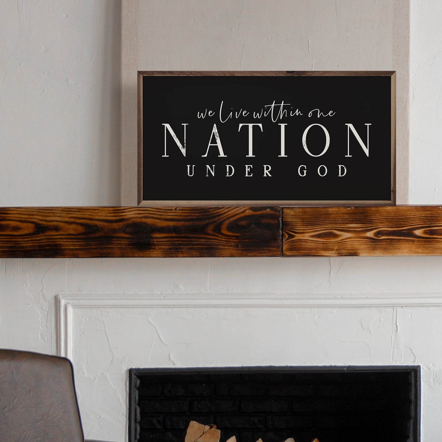 One Nation Under God Black