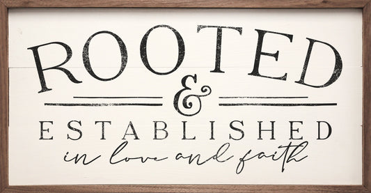 Rooted And Established White