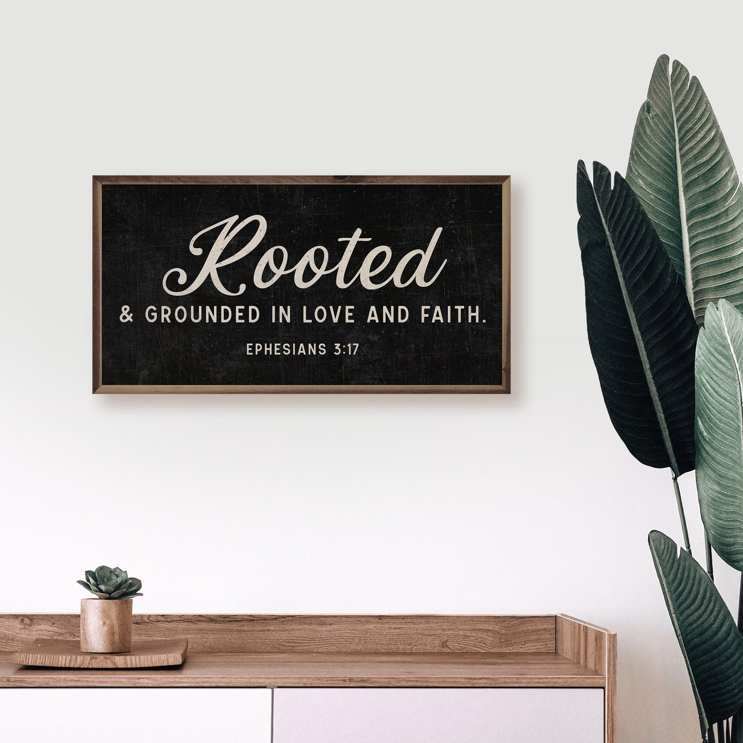 Rooted And Grounded Ephesians 3 17 Black