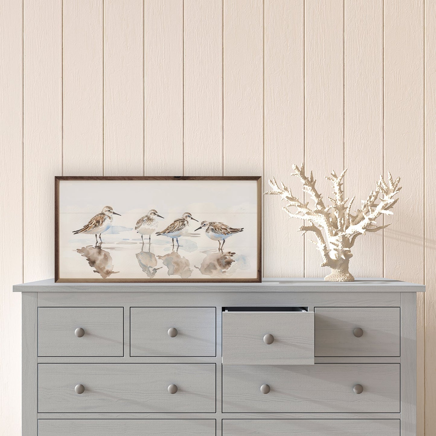 Sandpipers II By Petals Prints Design