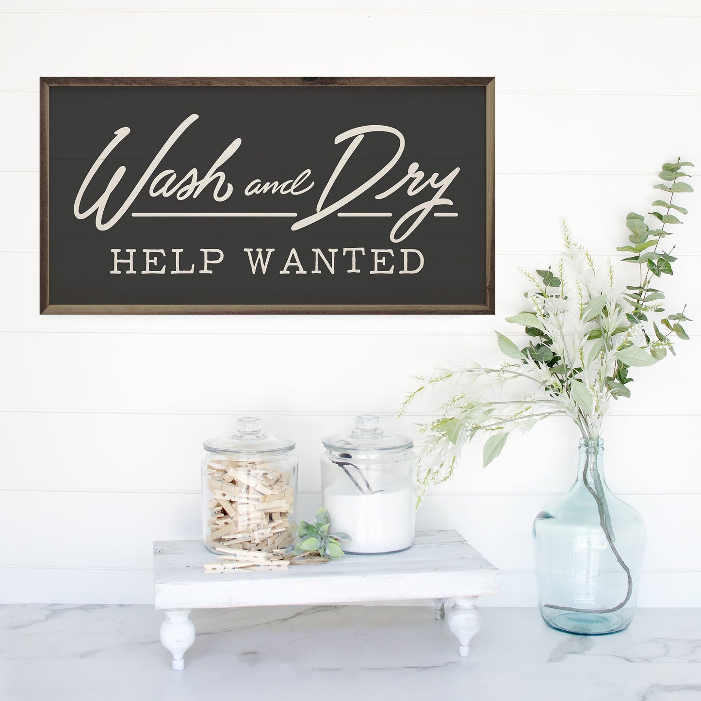 Wash And Dry Help Wanted Black