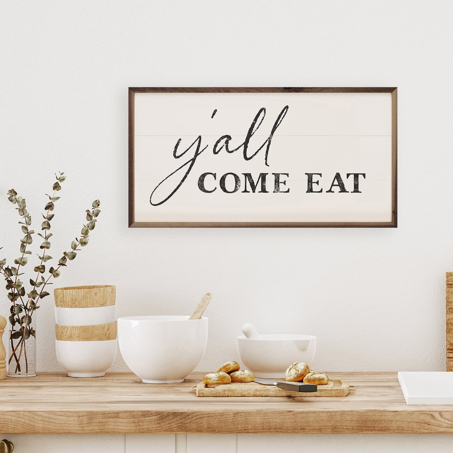 Y'all Come Eat White