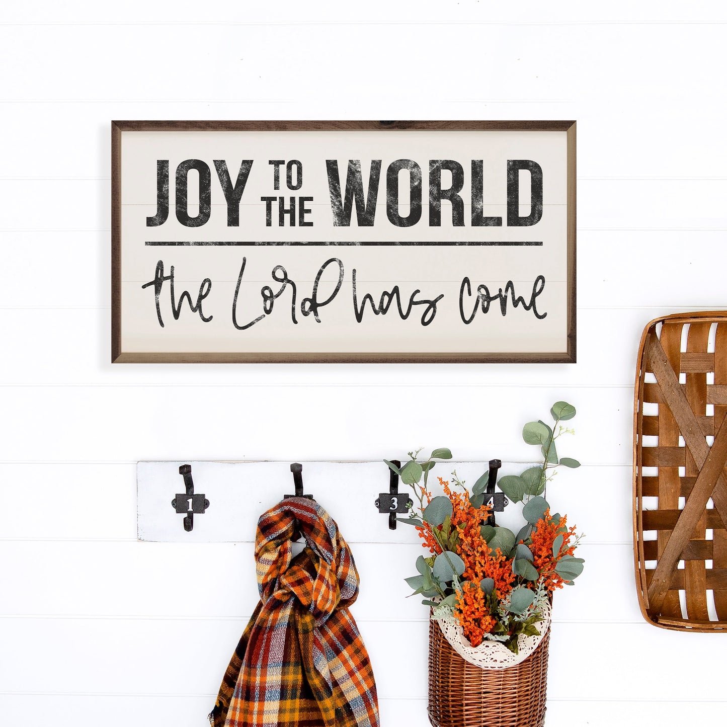 Joy To The World The Lord Has Come White