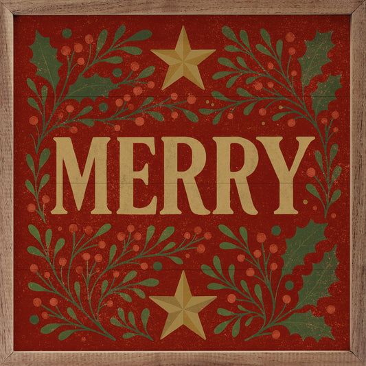 Decorative Merry