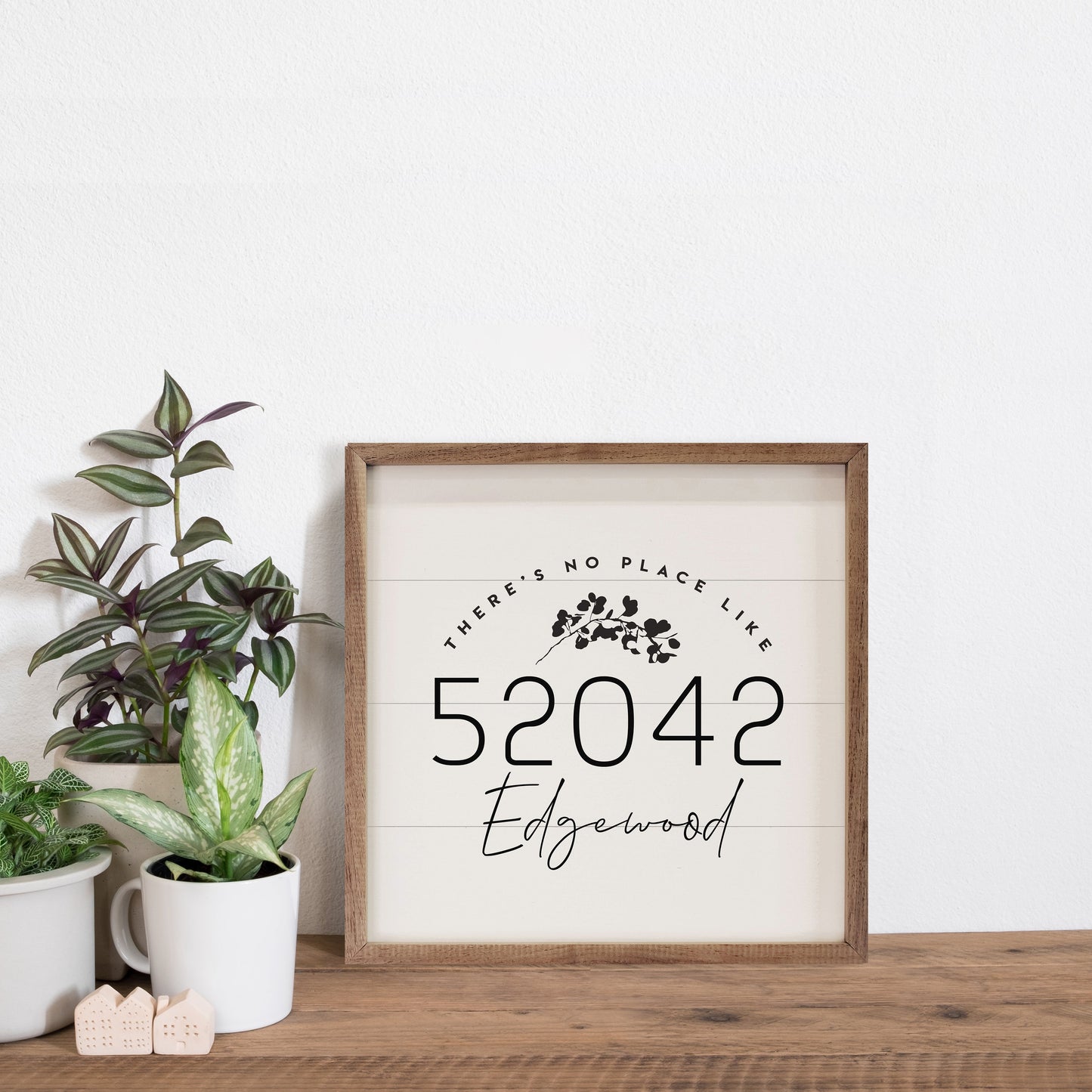 No Place Like Home Personalized City Zip