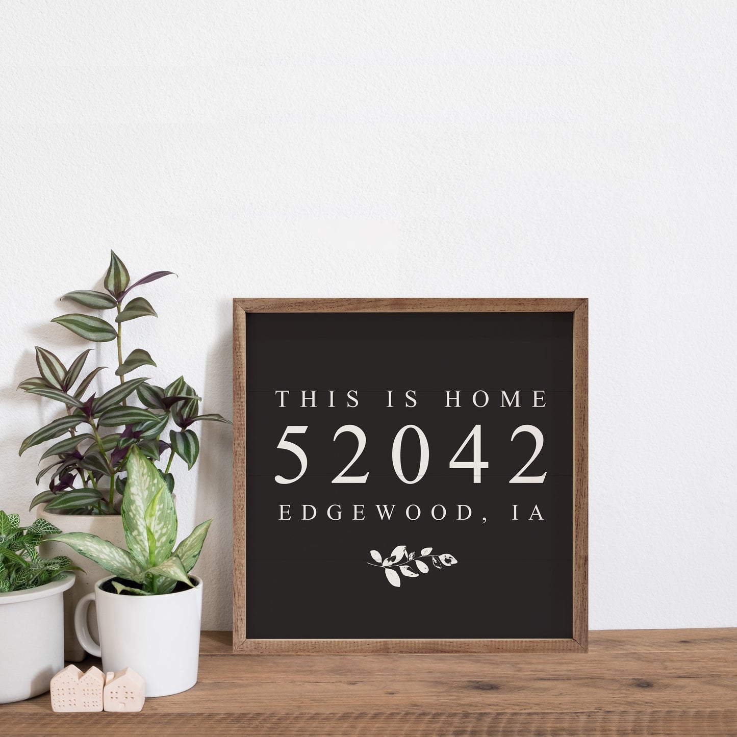 This Is Home Personalized City State Zip