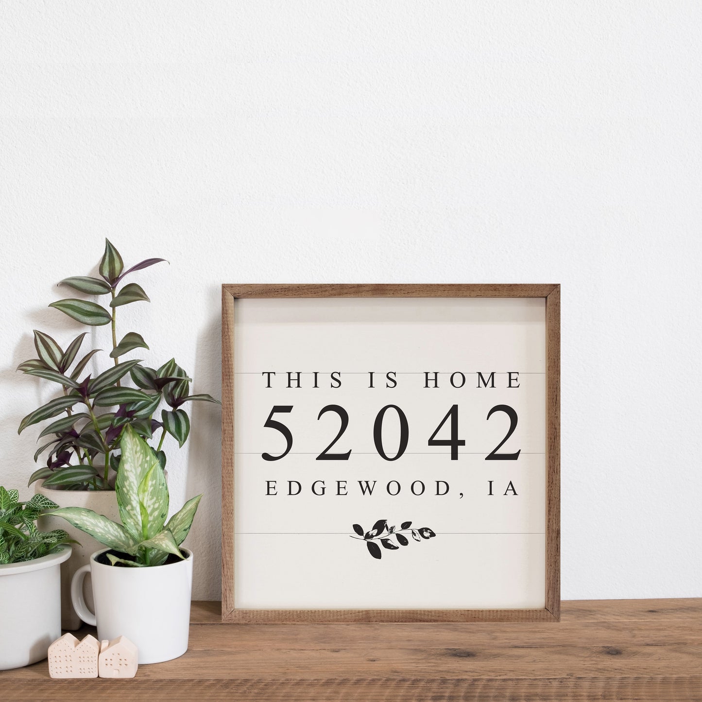 This Is Home Personalized City State Zip