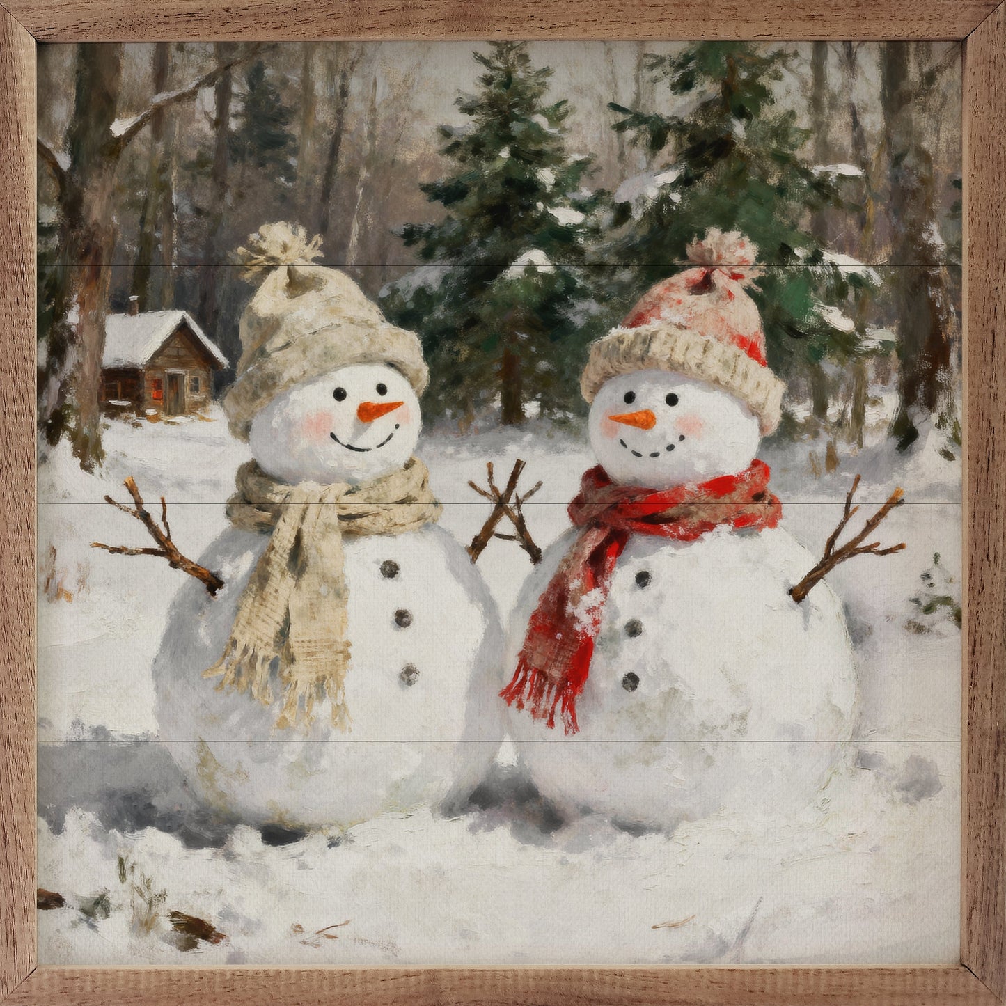 Snowman Pair