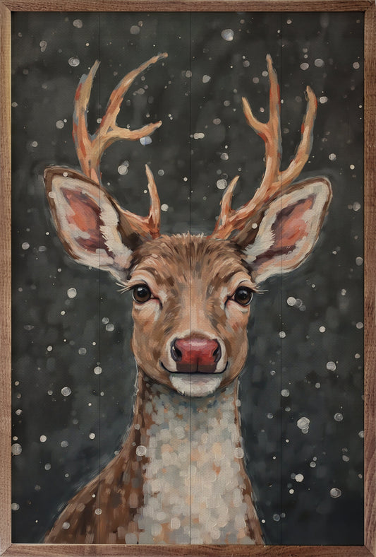 Reindeer With A Red Nose
