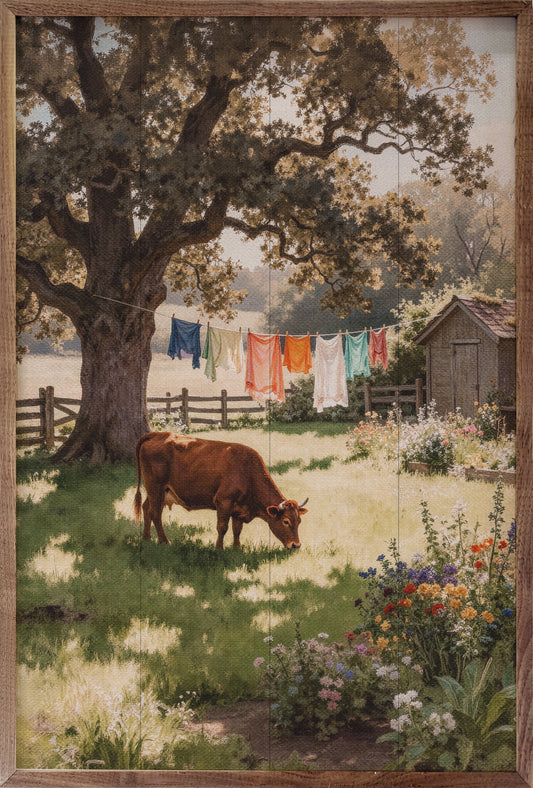 Laundry In The Backyard