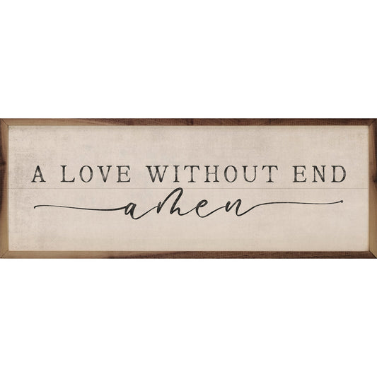 A Love Without End Amen Whitewash