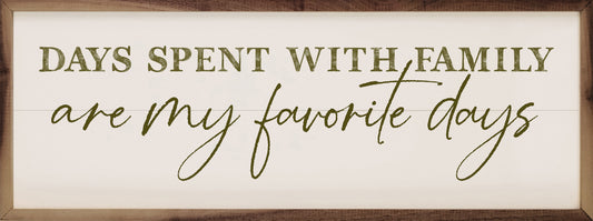 Are My Favorite Days White