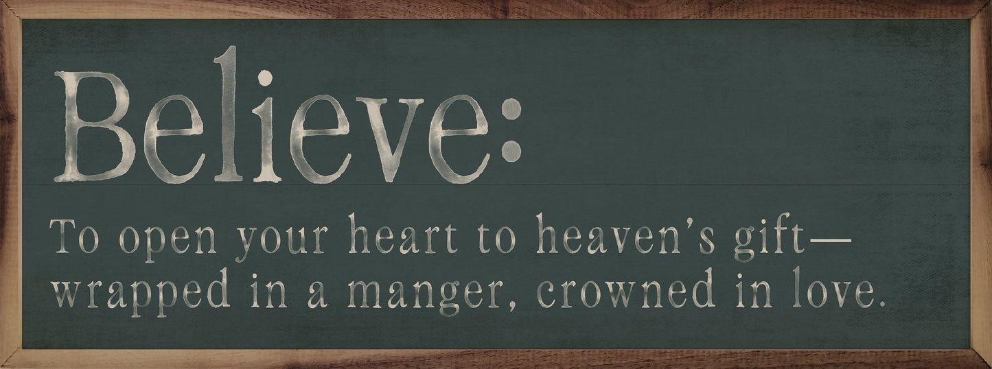 Believe Definition