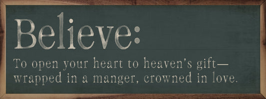 Believe Definition