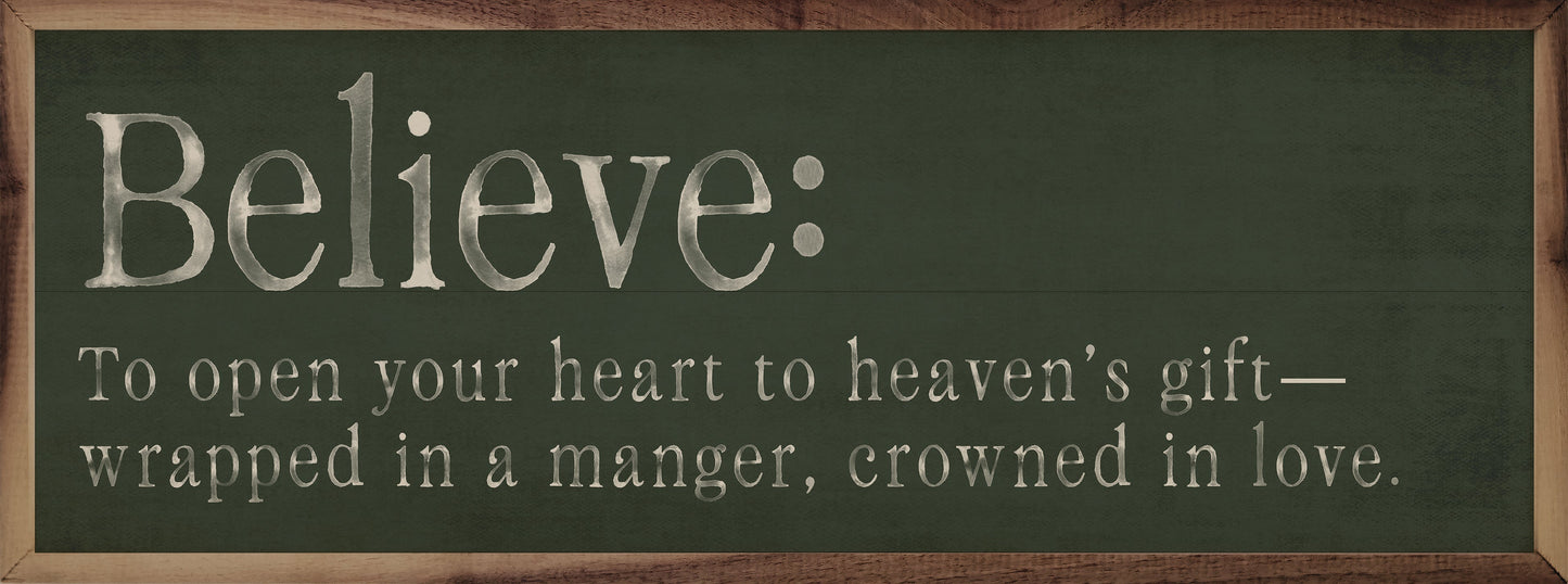 Believe Definition