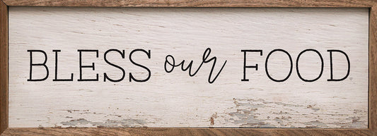 Bless Our Food Whitewash