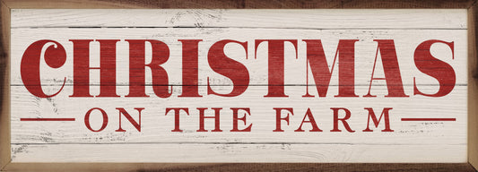 Christmas On The Farm Whitewash