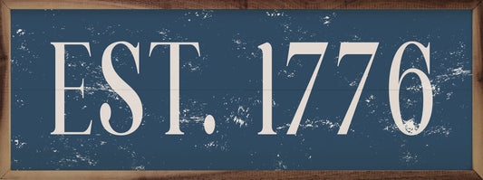 Est. 1776 Blue