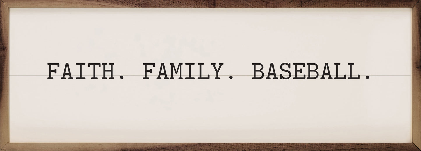 Faith Family Baseball
