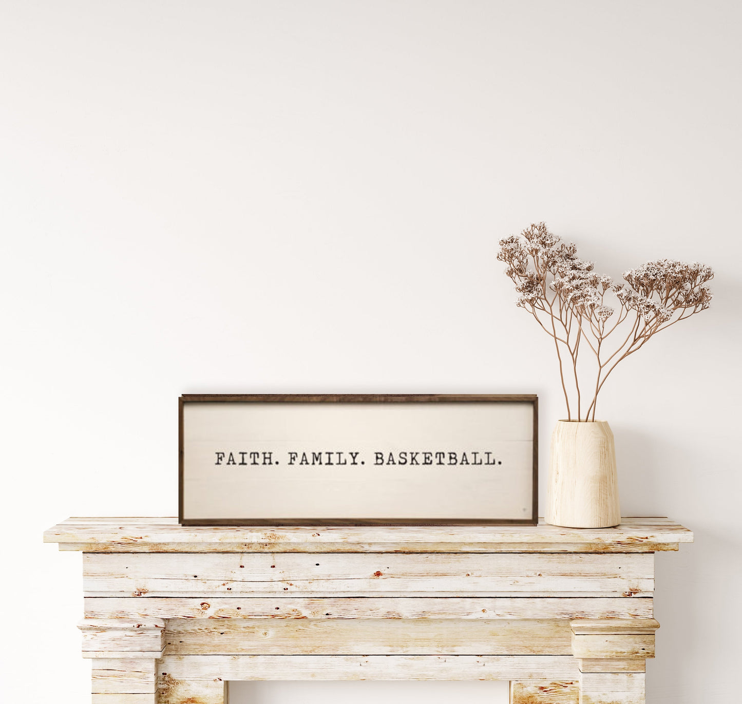 Faith Family Basketball White