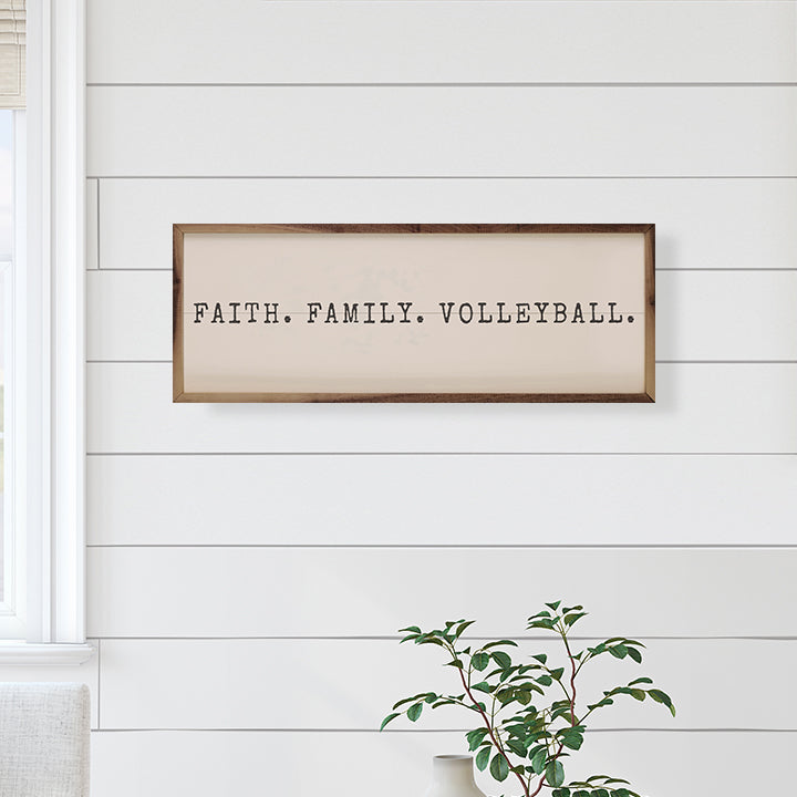 Faith Family Volleyball White