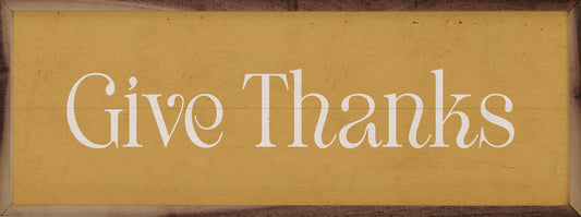 Fancy Give Thanks Gold