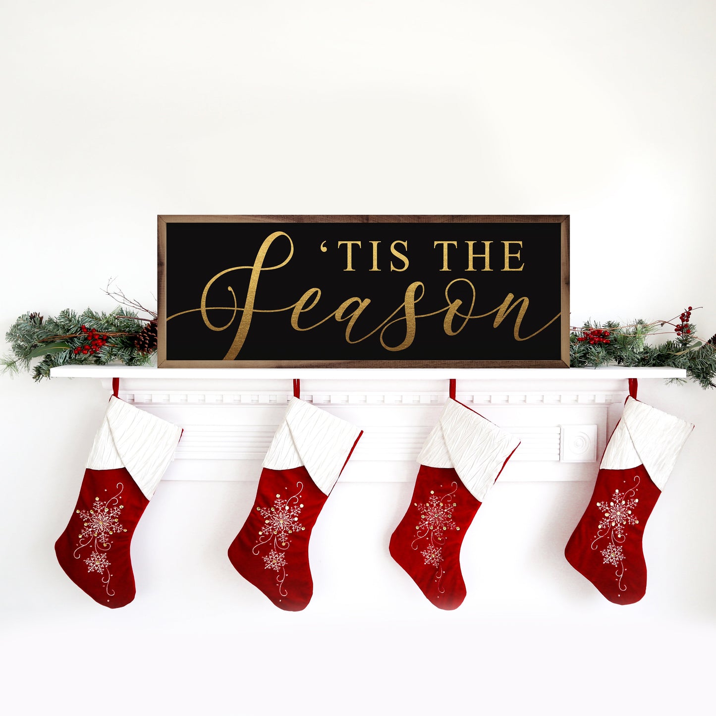 Gold Tis The Season Black