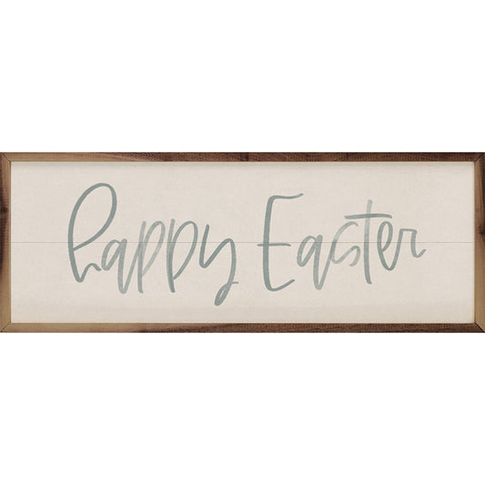 Happy Easter Blue Watercolor