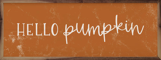 Hello Pumpkin Orange