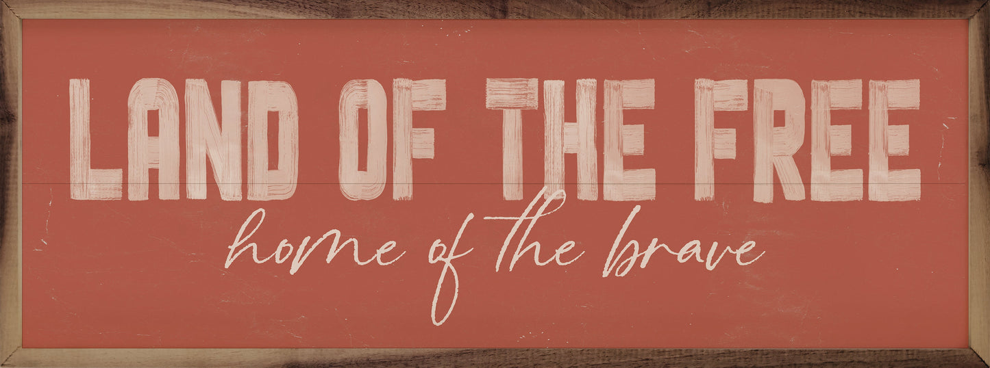 Land Of The Free Red