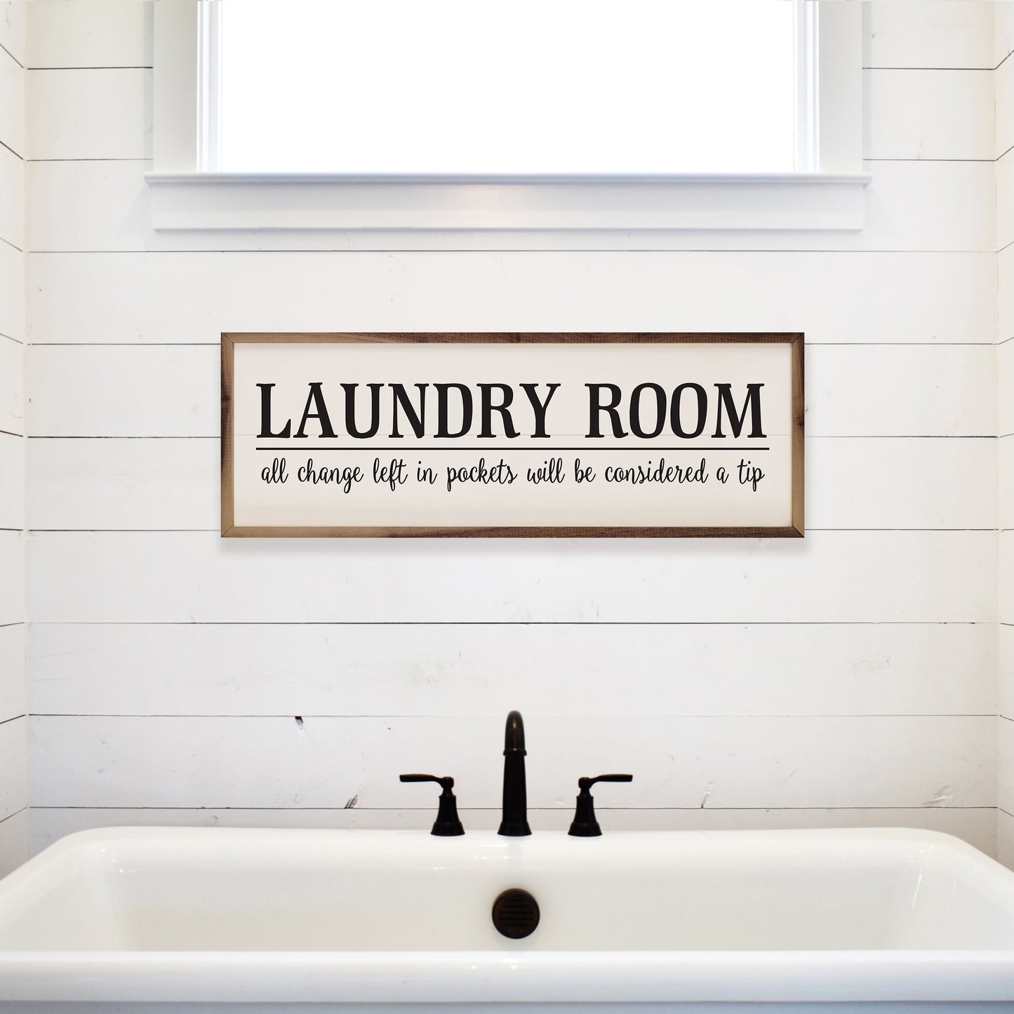 Laundry Room All Change Left In Pockets White