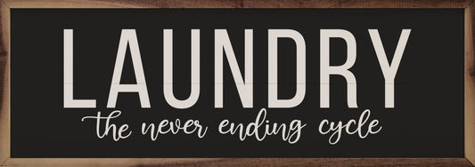 Laundry The Never Ending Cycle Black