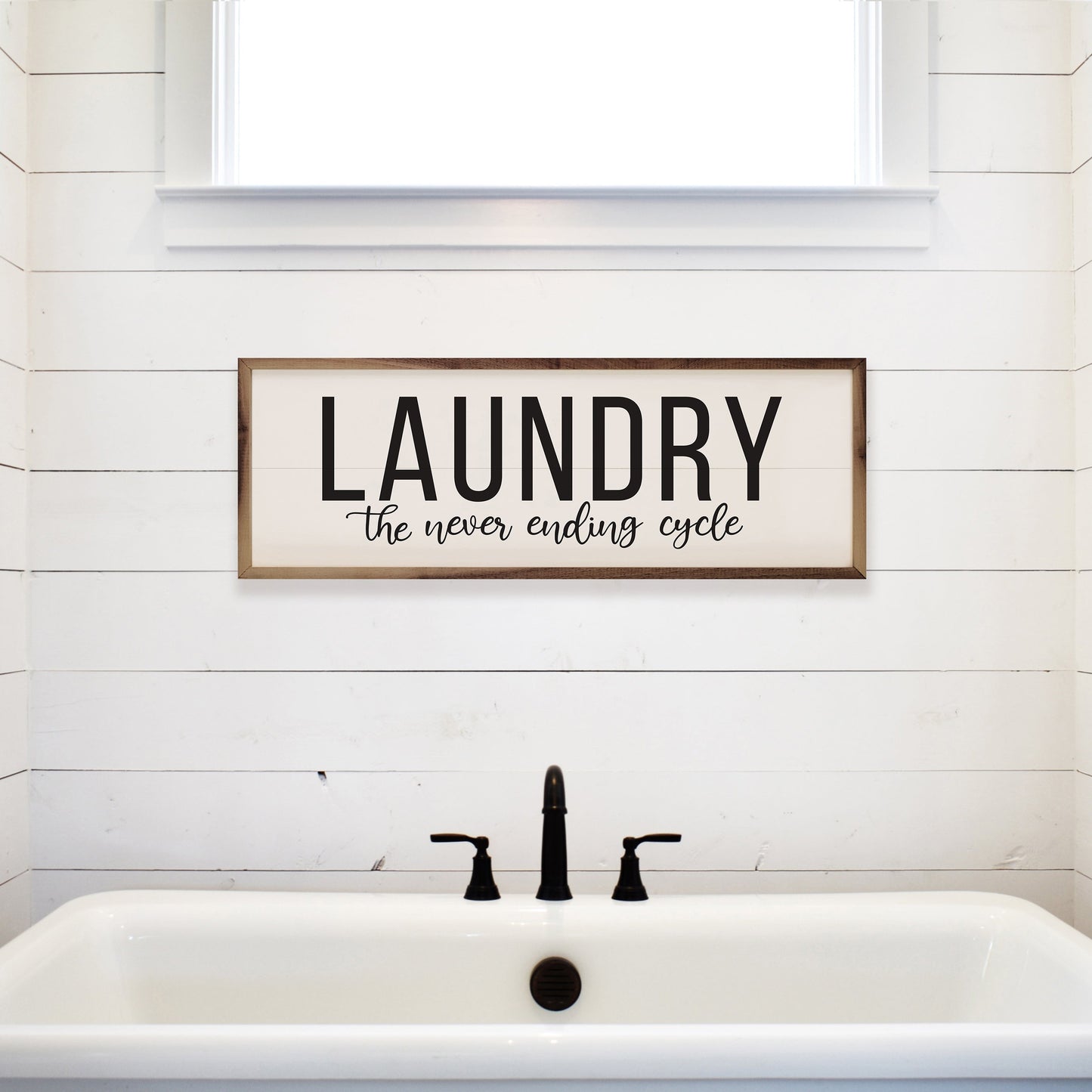 Laundry The Never Ending Cycle White