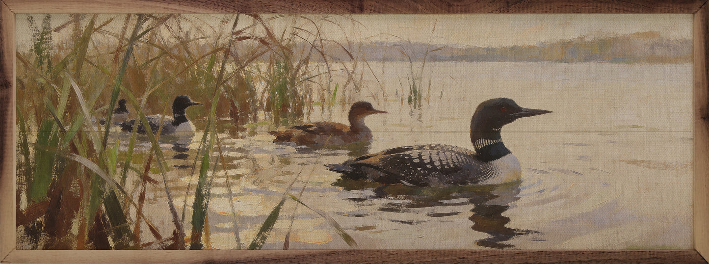 Loons Along The Shore