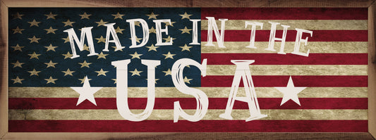 Made In The USA Flag