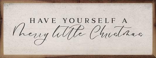 Merry Little Christmas White
