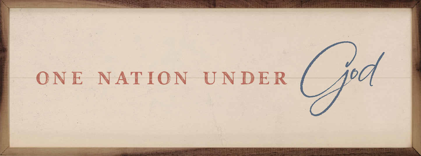One Nation Under God White