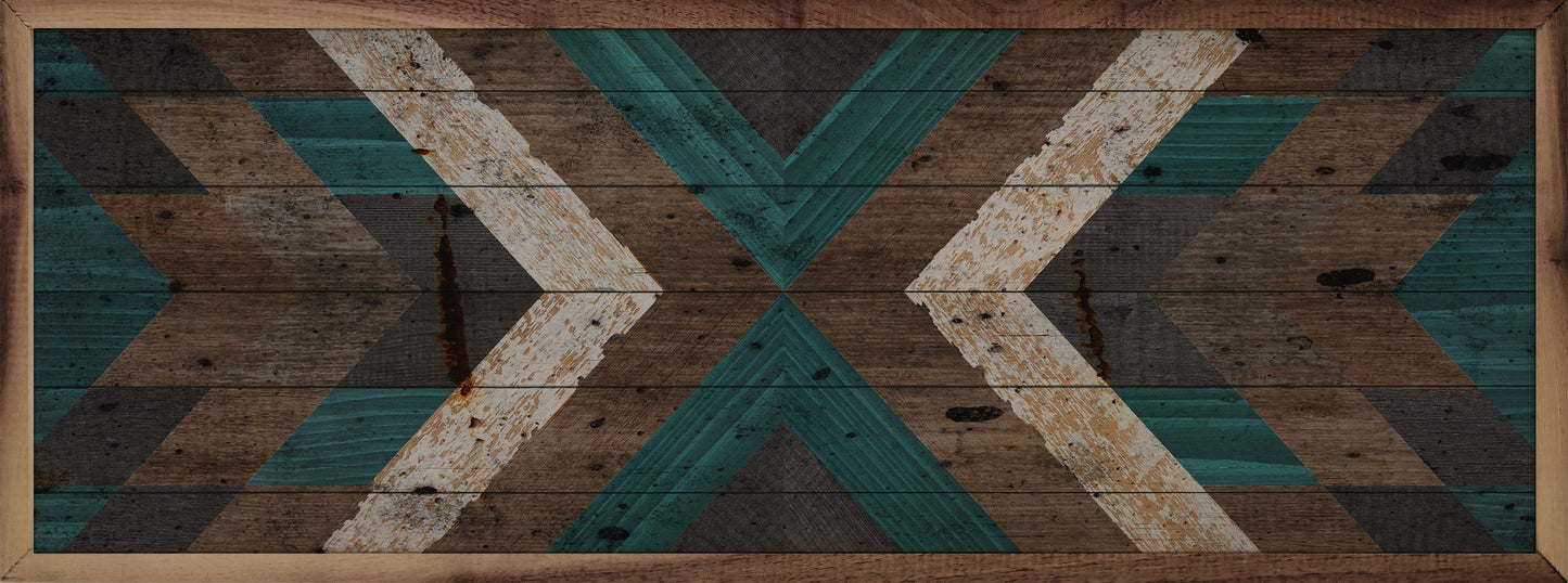 Pattern Rustic Green Wood