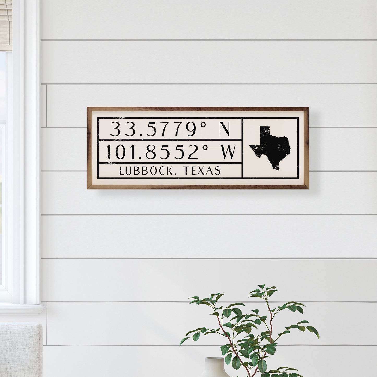 State Coordinates Personalized City State